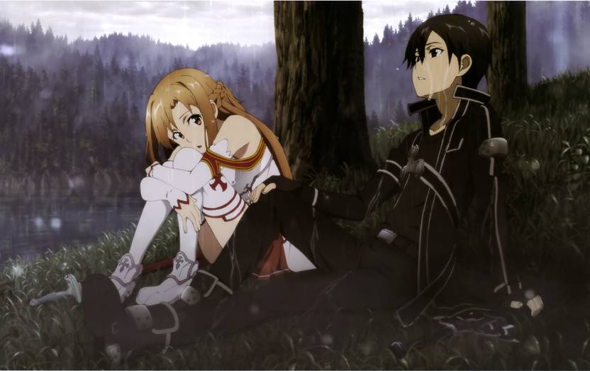 Athah Anime Sword Art Online Asuna Yuuki Kirito 13 19 Inches