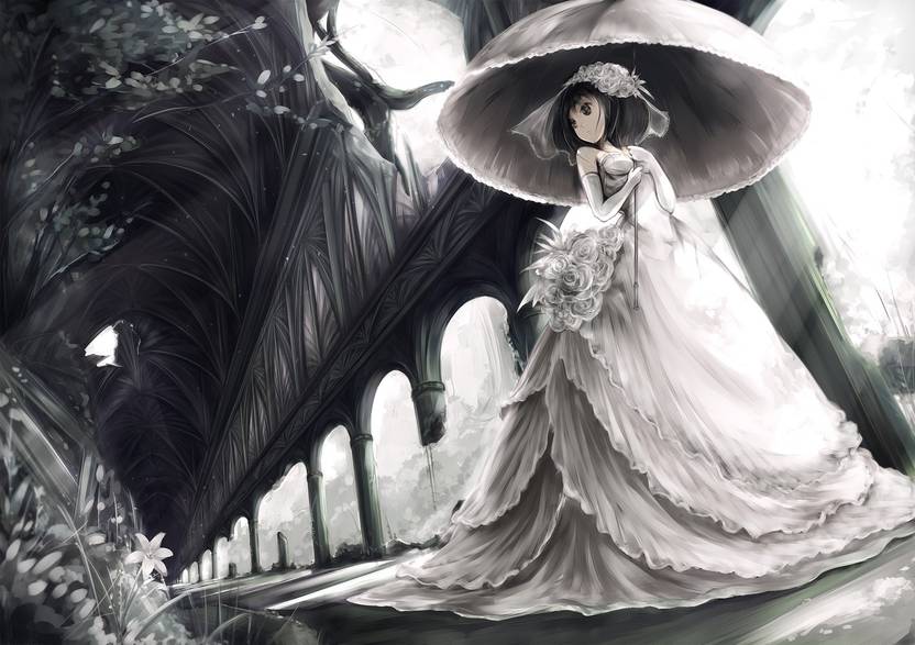 Athah Anime Original Short Hair Black Hair Black Eyes