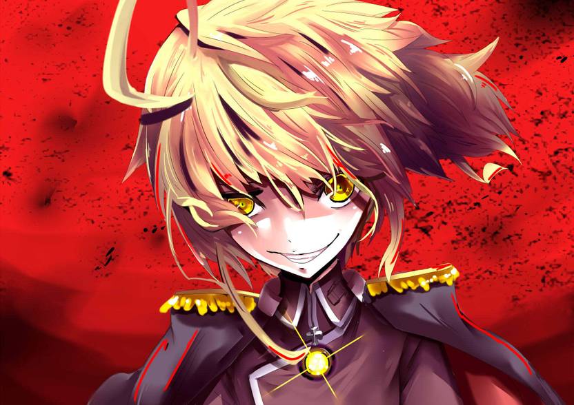 Athah Anime Youjo Senki Tanya Degurechaff 13 19 Inches Wall