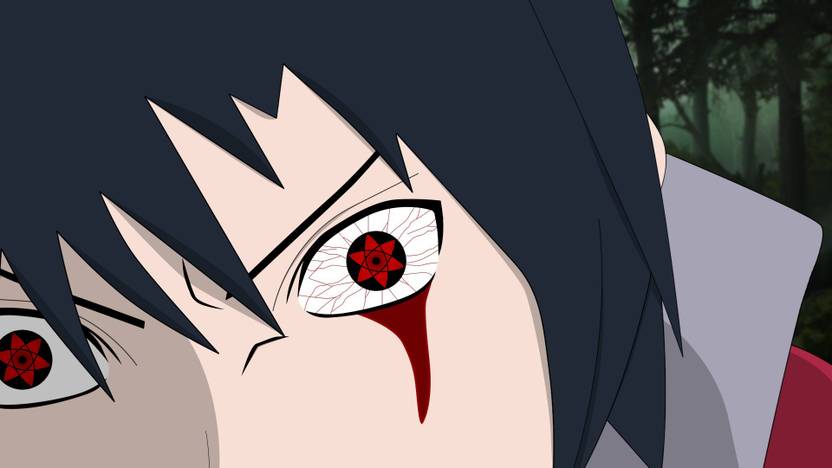 Athah Anime Naruto Blood Sharingan Sasuke Uchiha Akatsuki 1319