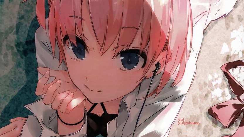 Athah Anime My Teen Romantic Comedy Snafu Blue Eyes Girl Yui