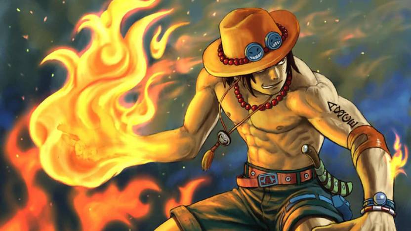Athah Anime One Piece Portgas D Ace 13 19 Inches Wall