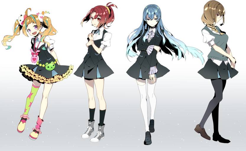 Athah Anime Kiznaiver Honoka Maki Niko Niiyama Noriko
