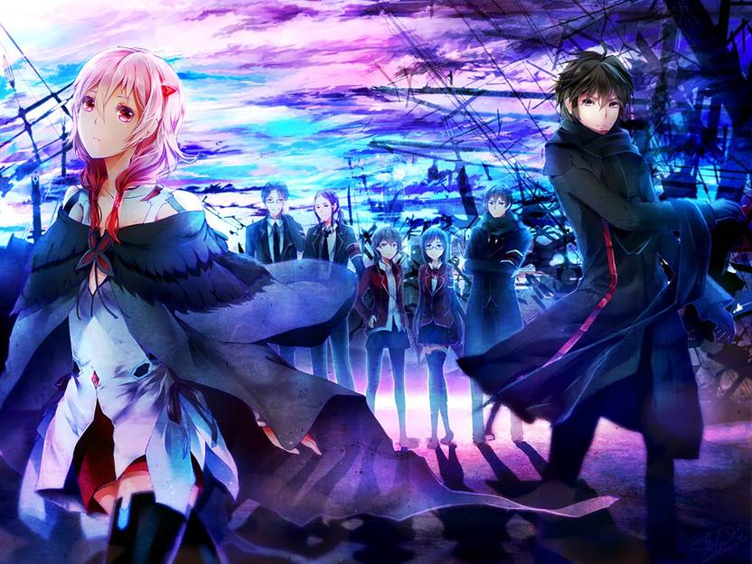 Athah Anime Guilty Crown Shu Ouma Inori Yuzuriha 13 19