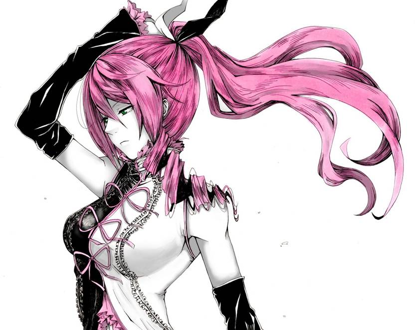 Athah Anime Vocaloid Luka Megurine Girl Long Hair Pink Hair 13 19