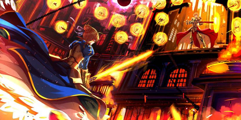 Athah Anime Fate Stay Night Fate Series Saber Gilgamesh