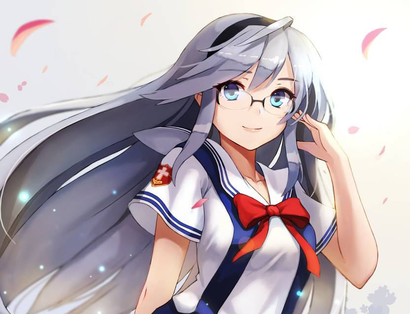 Athah Anime Clannad Blue Eyes Tomoyo Sakagami Girl School