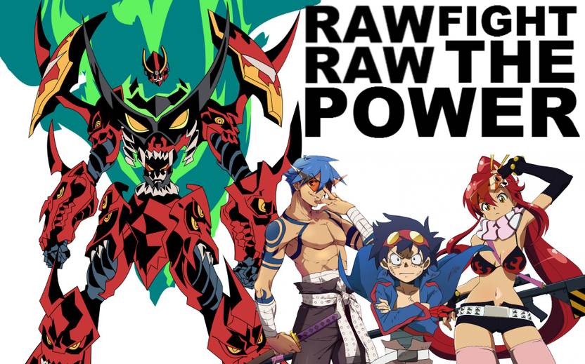 Athah Anime Tengen Toppa Gurren Lagann Yoko Littner Simon