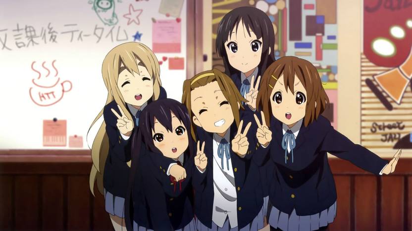 Athah Anime K On Mio Akiyama Yui Hirasawa Ritsu Tainaka