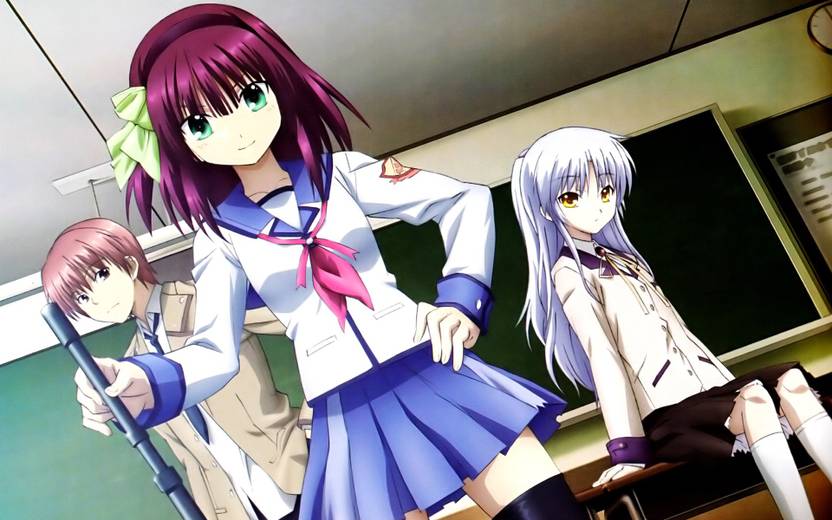 Athah Anime Angel Beats Kanade Tachibana Yuri Nakamura