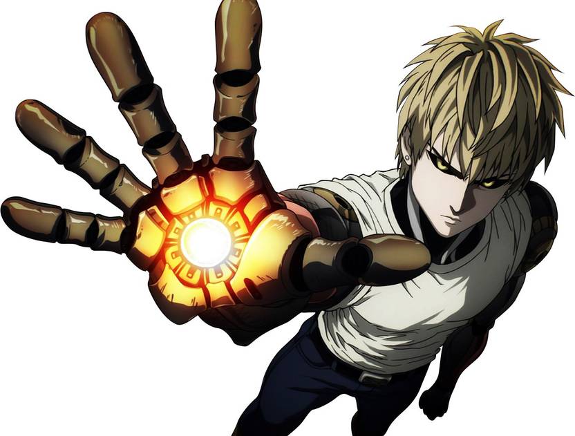 Athah Anime One Punch Man Genos 13 19 Inches Wall Poster
