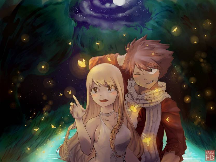 Athah Anime Fairy Tail Natsu Dragneel Lucy Heartfilia 13 19