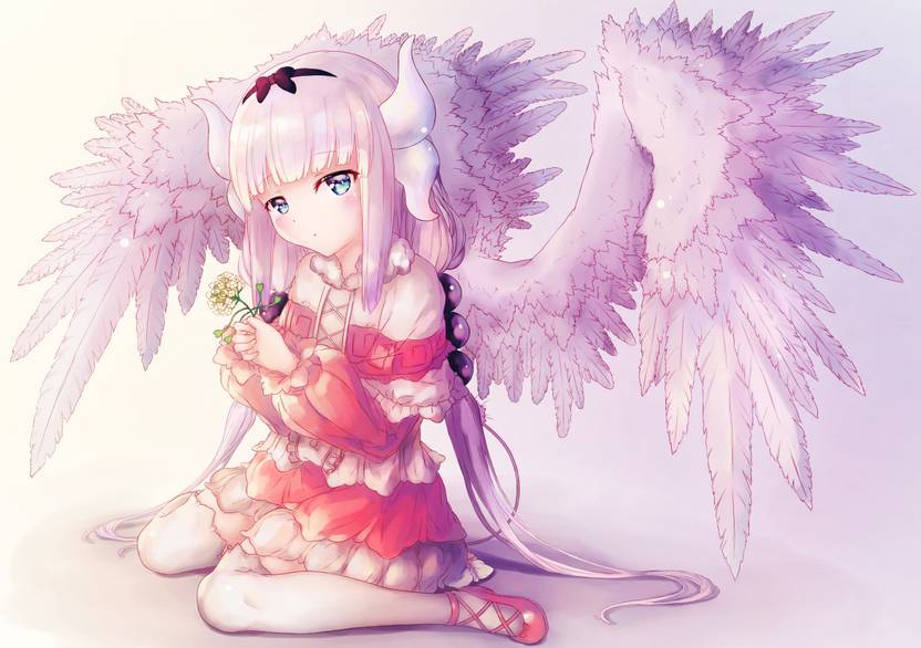 Athah Anime Miss Kobayashi S Dragon Maid Kanna Kamui Tail