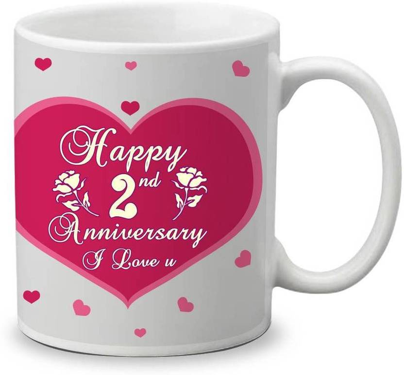 My Gifts Zone Happy 2nd Anniversary I Love You Beautiful