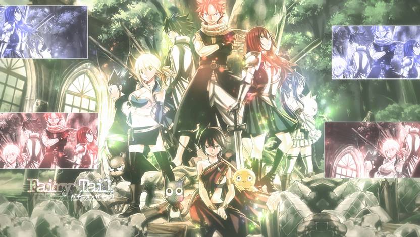 Athah Anime Fairy Tail Lucy Heartfilia Natsu Dragneel Wendy