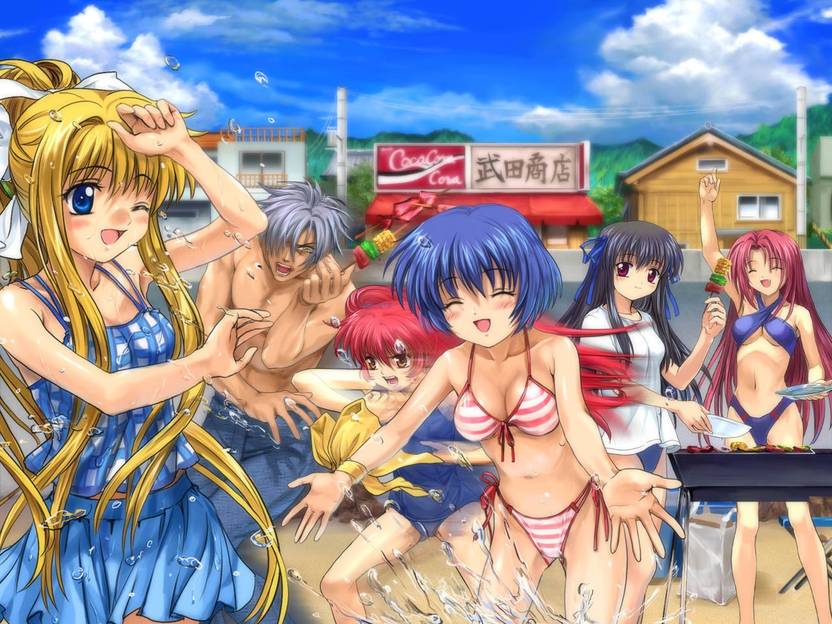 Athah Anime Air Kano Kirishima Michiru Haruko Kamio Yukito