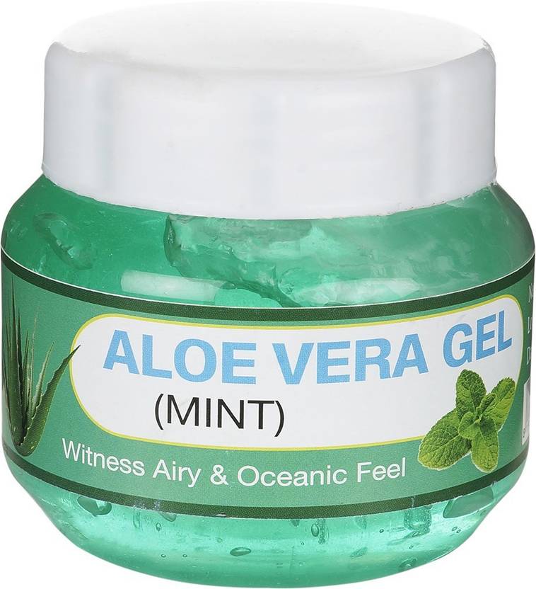 United S 100 Pure Natural Aloevera Gel Mint For Hair Skin