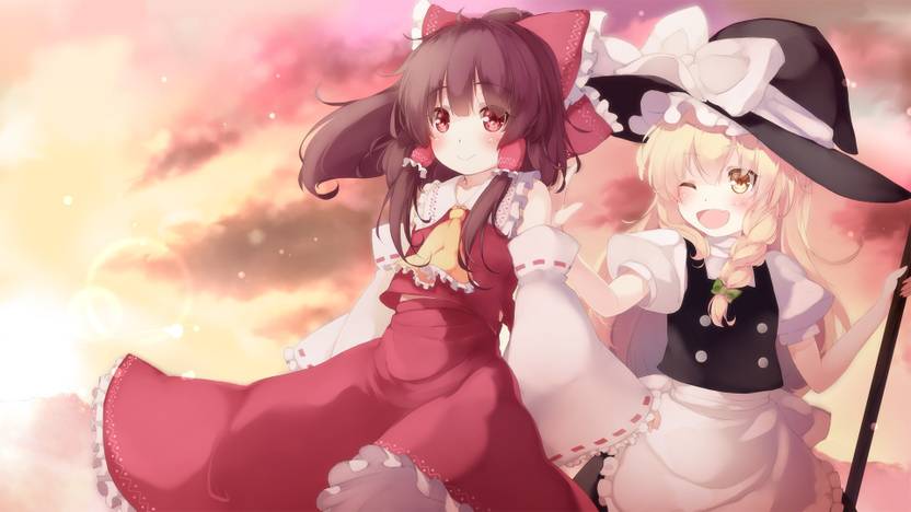 Athah Anime Touhou Reimu Hakurei Marisa Kirisame 13 19