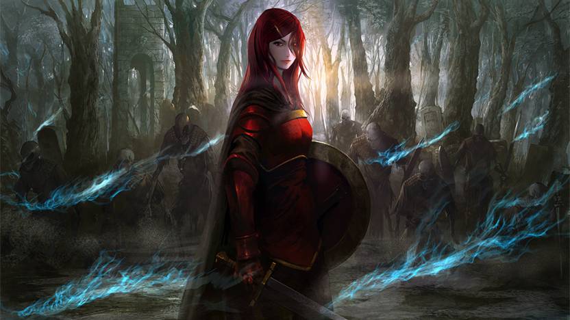 Athah Anime Pixiv Fantasia Fallen Kings Knight Undead Sword