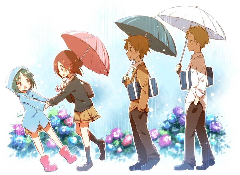 Athah Anime One Week Friends Kaori Fujimiya Saki Yamagishi