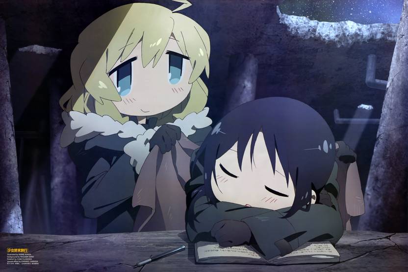 Athah Anime Girls Last Tour Yuuri Chito 13 19 Inches Wall