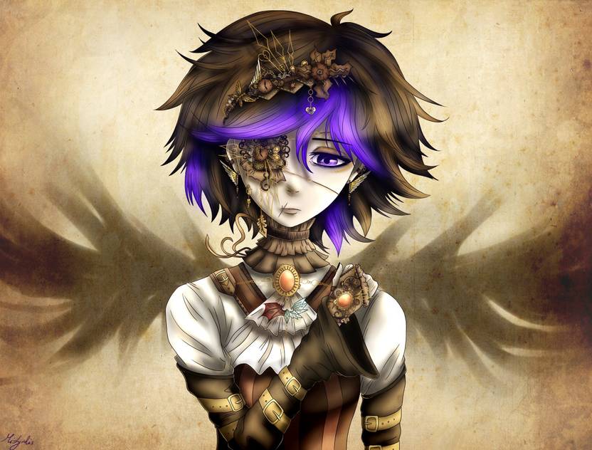 Athah Anime Original Steampunk Fantasy Digital Art 13 19