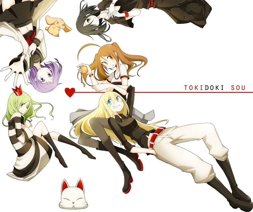 Athah Anime Original Short Hair Long Hair Blonde Brown Hair Green