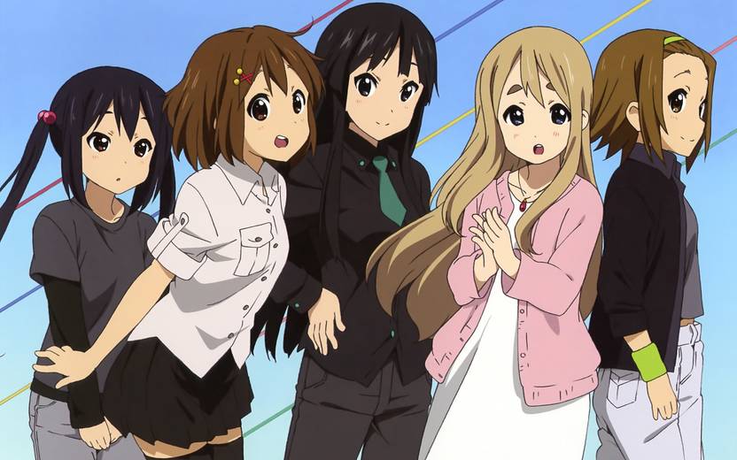 Athah Anime K On Azusa Nakano Yui Hirasawa Mio Akiyama