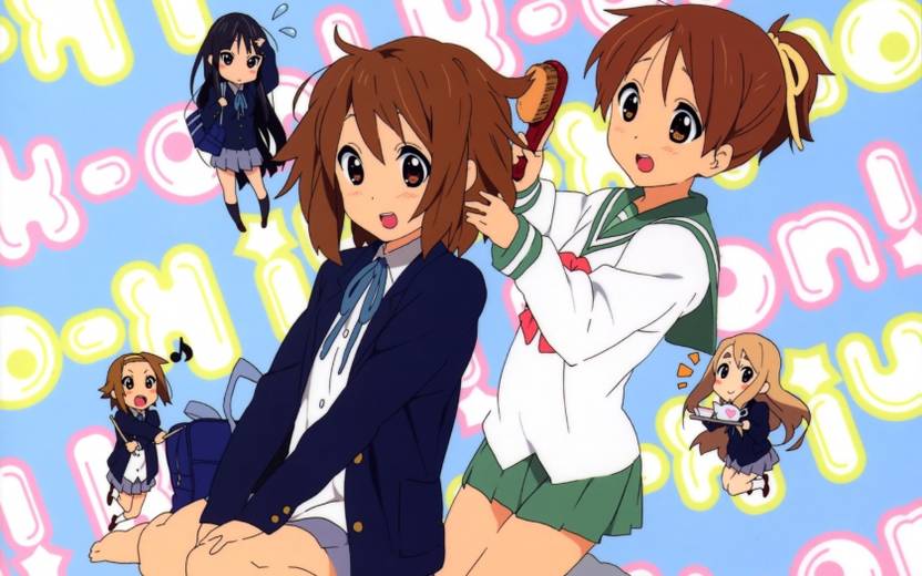 Athah Anime K On Ui Hirasawa Yui Hirasawa Mio Akiyama Ritsu