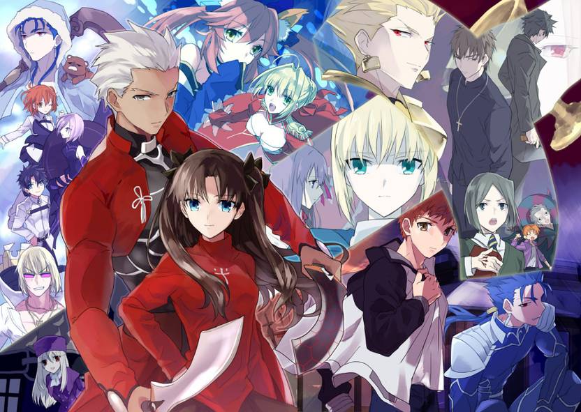 Athah Anime Fate Grand Order Fate Series Archer Rin Tohsaka