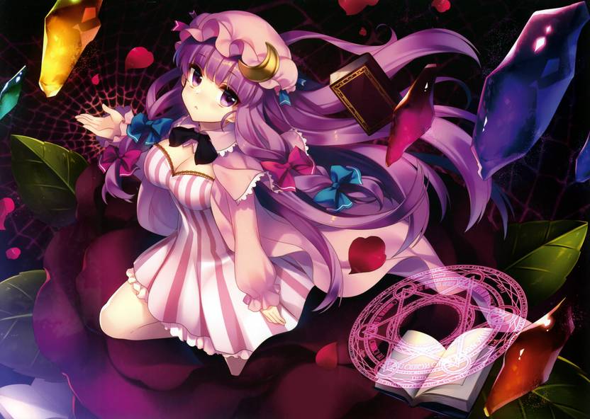 Athah Anime Touhou Patchouli Knowledge 13 19 Inches Wall