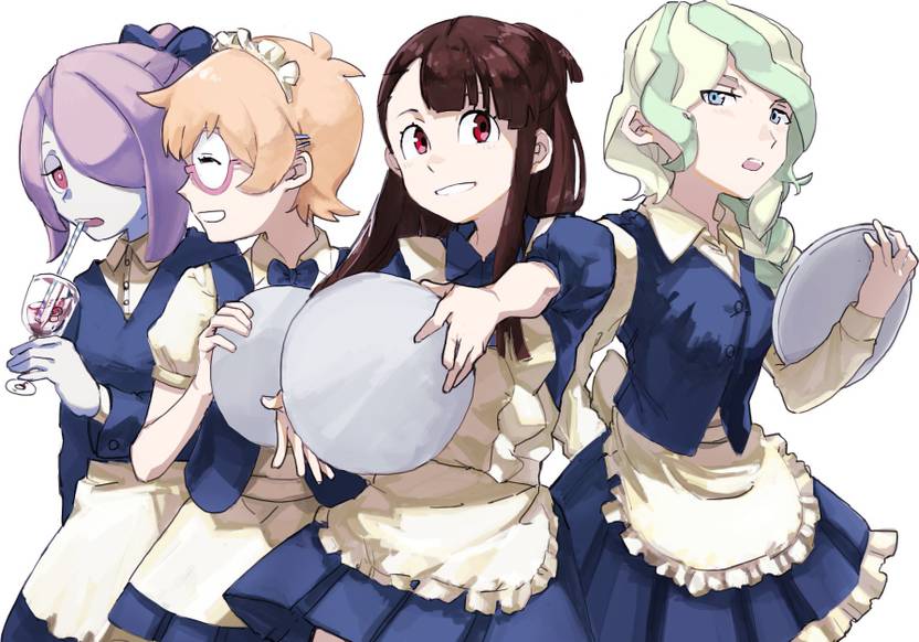 Athah Anime Little Witch Academia Akko Kagari Diana
