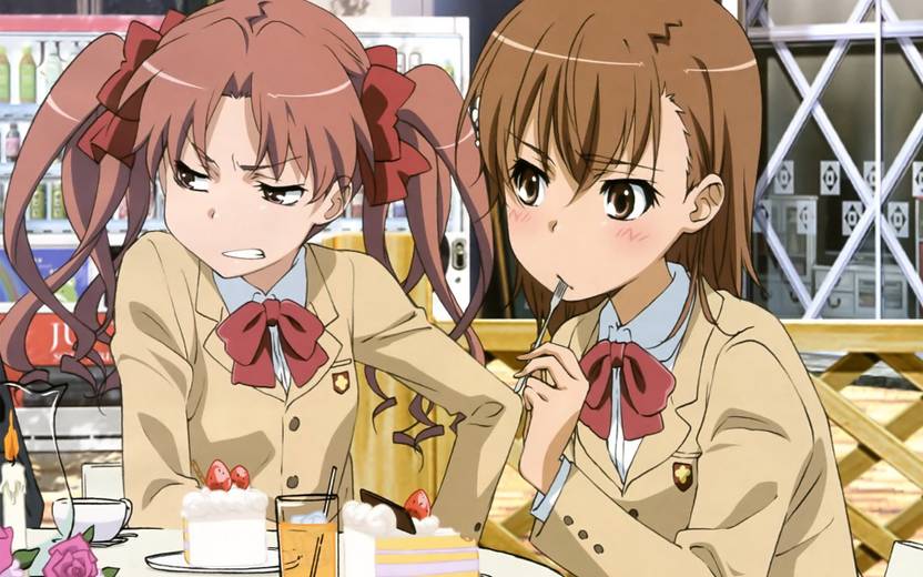 Athah Anime To Aru Kagaku No Railgun Mikoto Misaka Kuroko