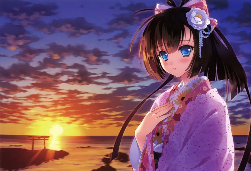 Athah Anime Kantai Collection Akizuki Girl Short Hair Japanese