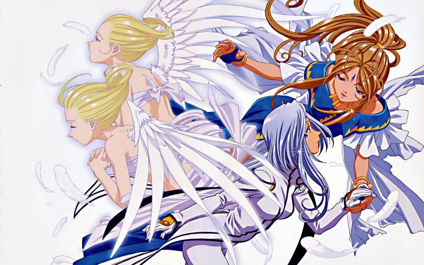 Athah Anime Ah My Goddess Belldandy Hild Spear Mint Cool