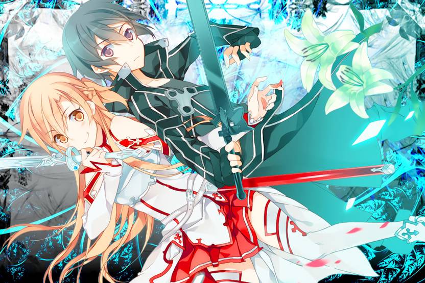 Athah Anime Art Online Kazuto Kirigaya Kirito Asuna Yuuki 13 19