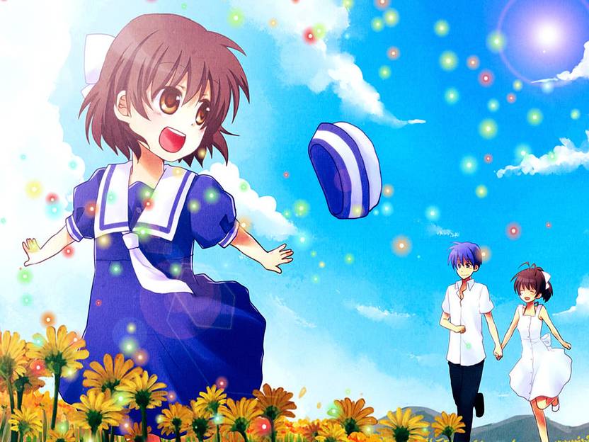 Athah Anime Clannad Nagisa Furukawa Tomoya Okazaki Ushio