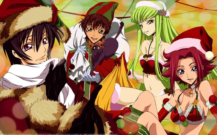 Athah Anime Code Geass C C Kallen Kōzuki Lelouch Lamperouge
