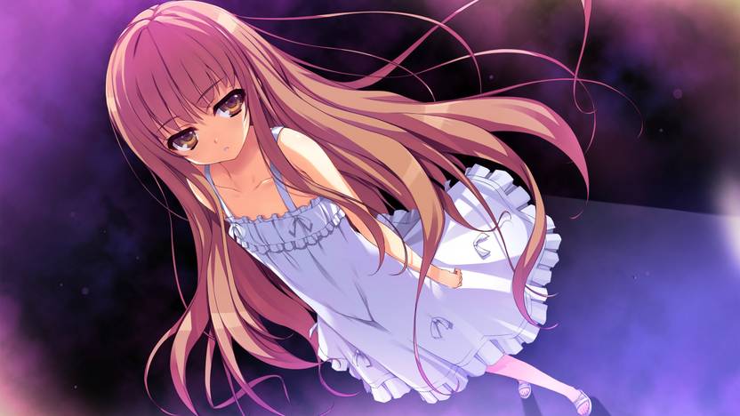 Athah Anime Reminiscence Kazuha Kurayashiki Girl Long Hair Blonde