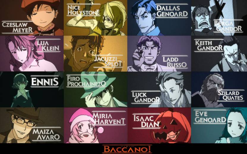 Athah Anime Baccano 13 19 Inches Wall Poster Matte Finish