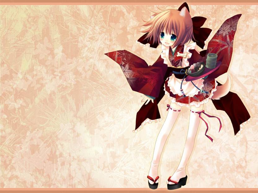 Athah Anime Girl Cute 13 19 Inches Wall Poster Matte Finish