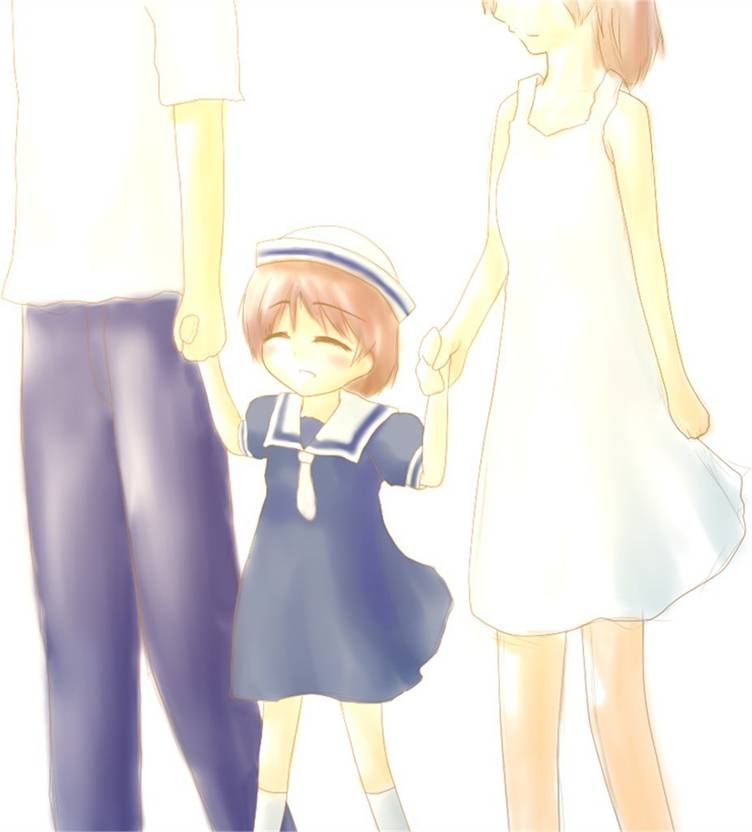 Athah Anime Clannad Nagisa Furukawa Ushio Okazaki Tomoya
