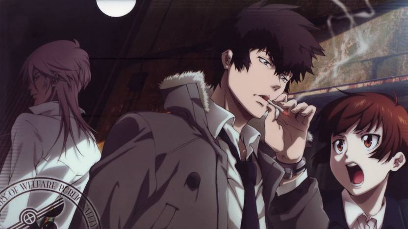 Athah Anime Psycho Pass Shougo Makishima Shinya Kogami Akane