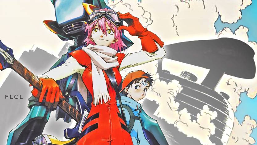 Athah Anime Flcl Haruko Haruhara Naota Nandaba 13 19 Inches