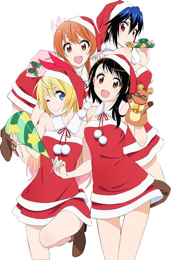 Athah Anime Nisekoi Chitoge Kirisaki Kosaki Onodera Seishirou Images, Photos, Reviews