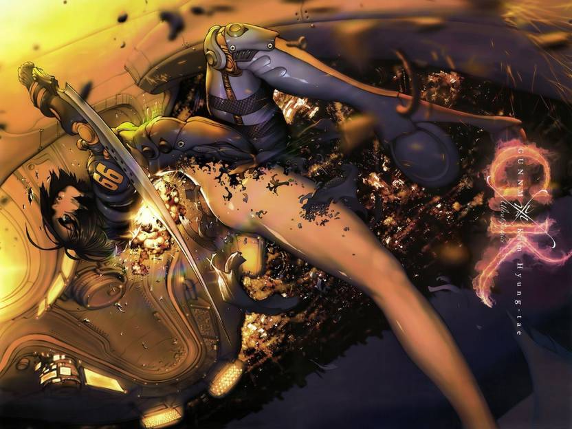 Athah Anime Battle Angel Alita Gunnm 1319 Inches Wall Poster Matte