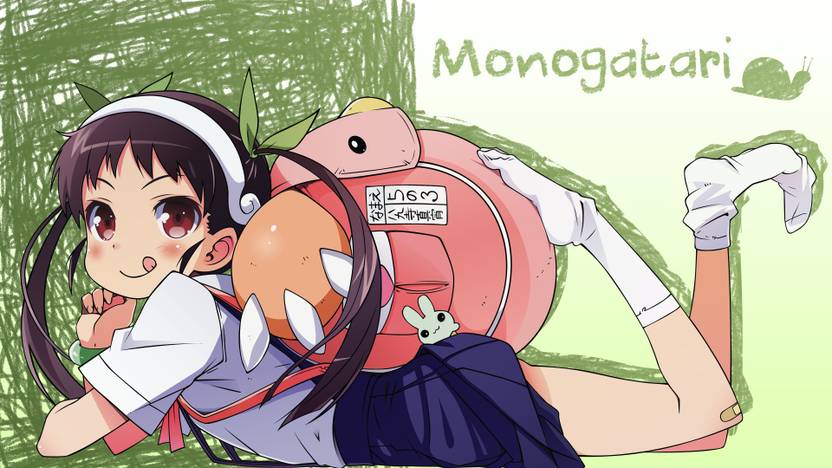 Athah Anime Monogatari Series Monogatari Cute Girl Snail