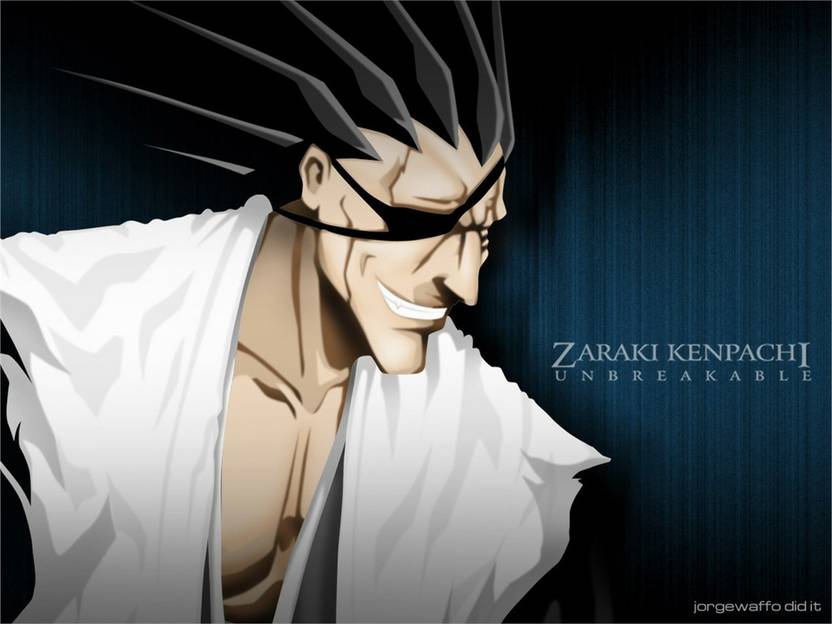 Athah Anime Bleach Kenpachi Zaraki 13 19 Inches Wall Poster