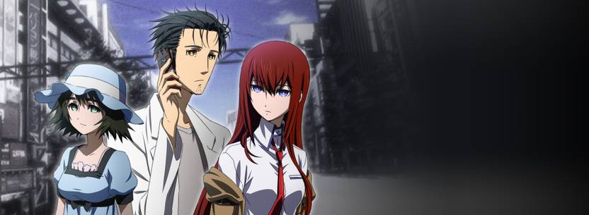 Athah Anime Steins Gate Rintaro Okabe Mayuri Shiina Kurisu