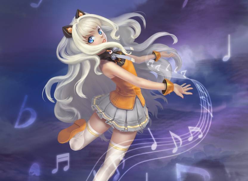 Athah Anime Vocaloid Seeu 13 19 Inches Wall Poster Matte